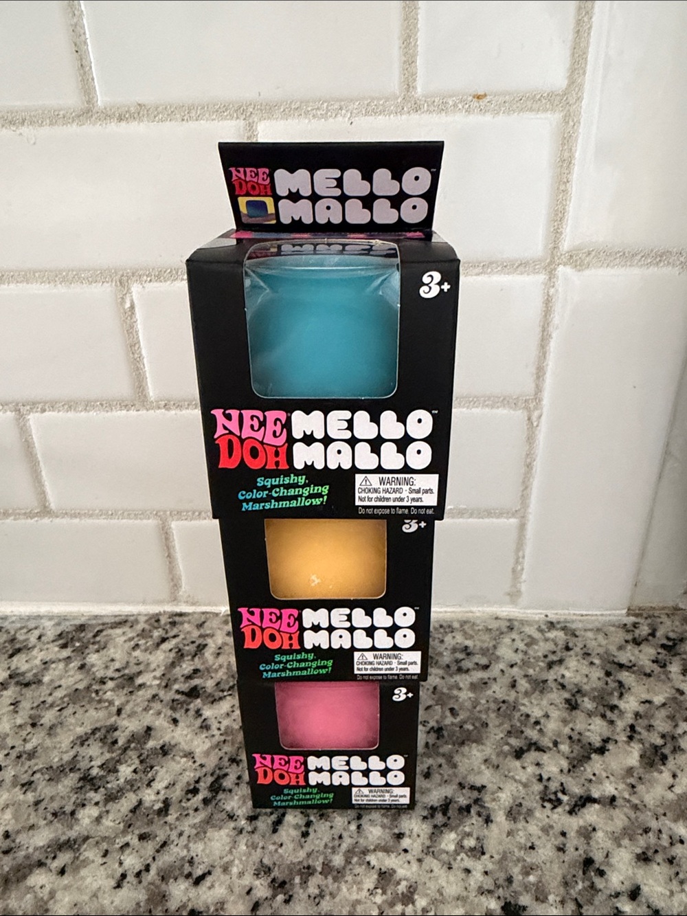 NEW NeeDoh Mello Mallo - 3 pack